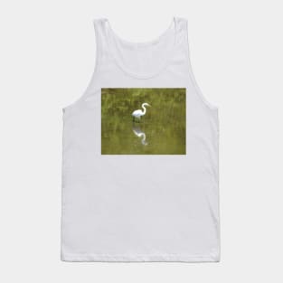 Great Egret, Wild Birds, Wildlife Gifts Tank Top